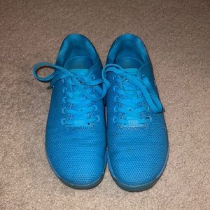 Neon Blue NoBull Trainers